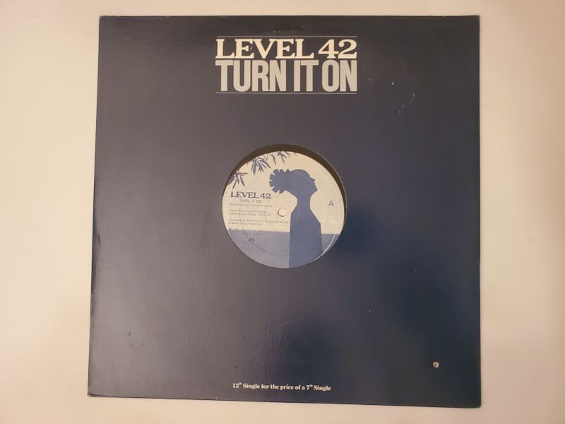 Level 42 Turn It On vinyl record